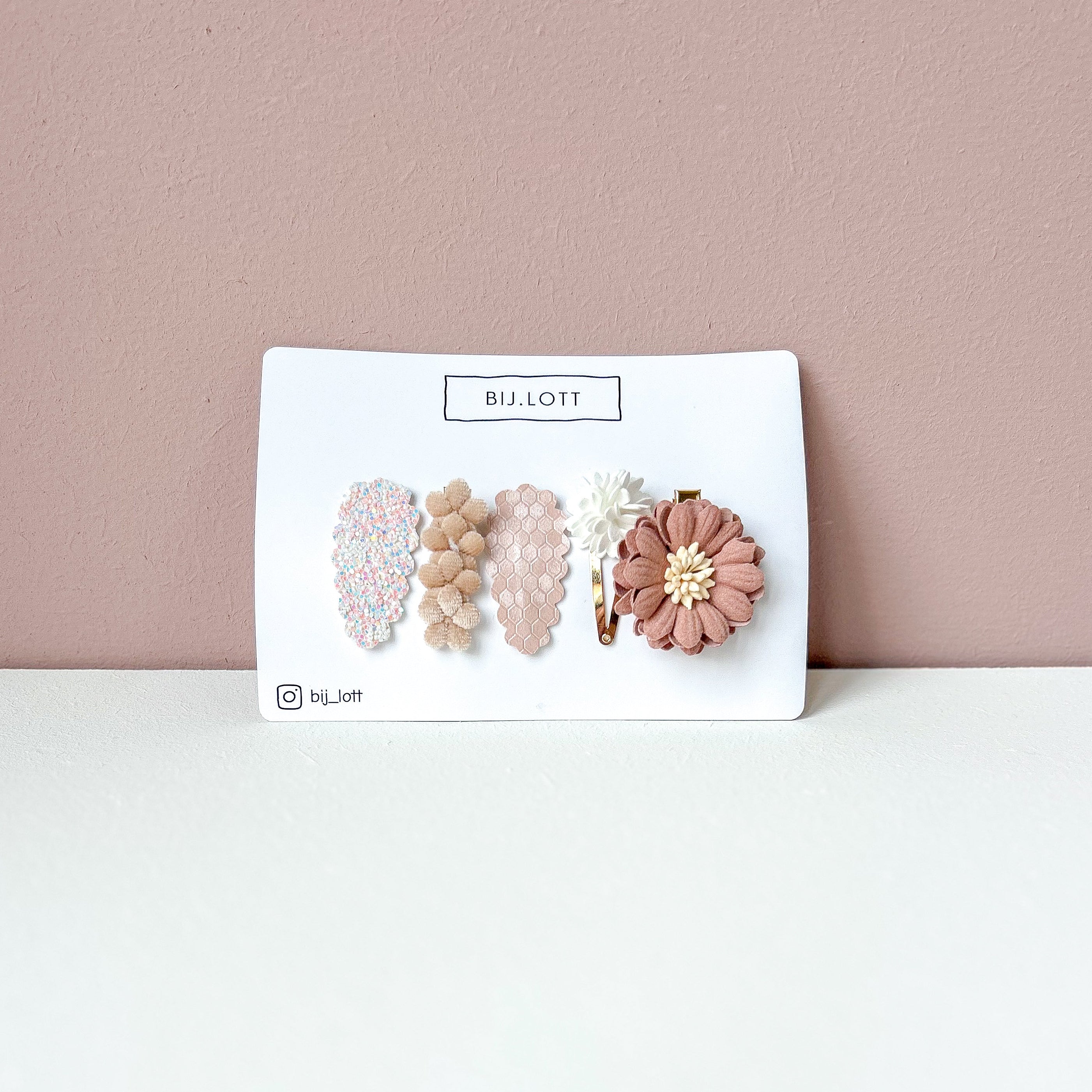 Gemixt haarsetje - Rosalie