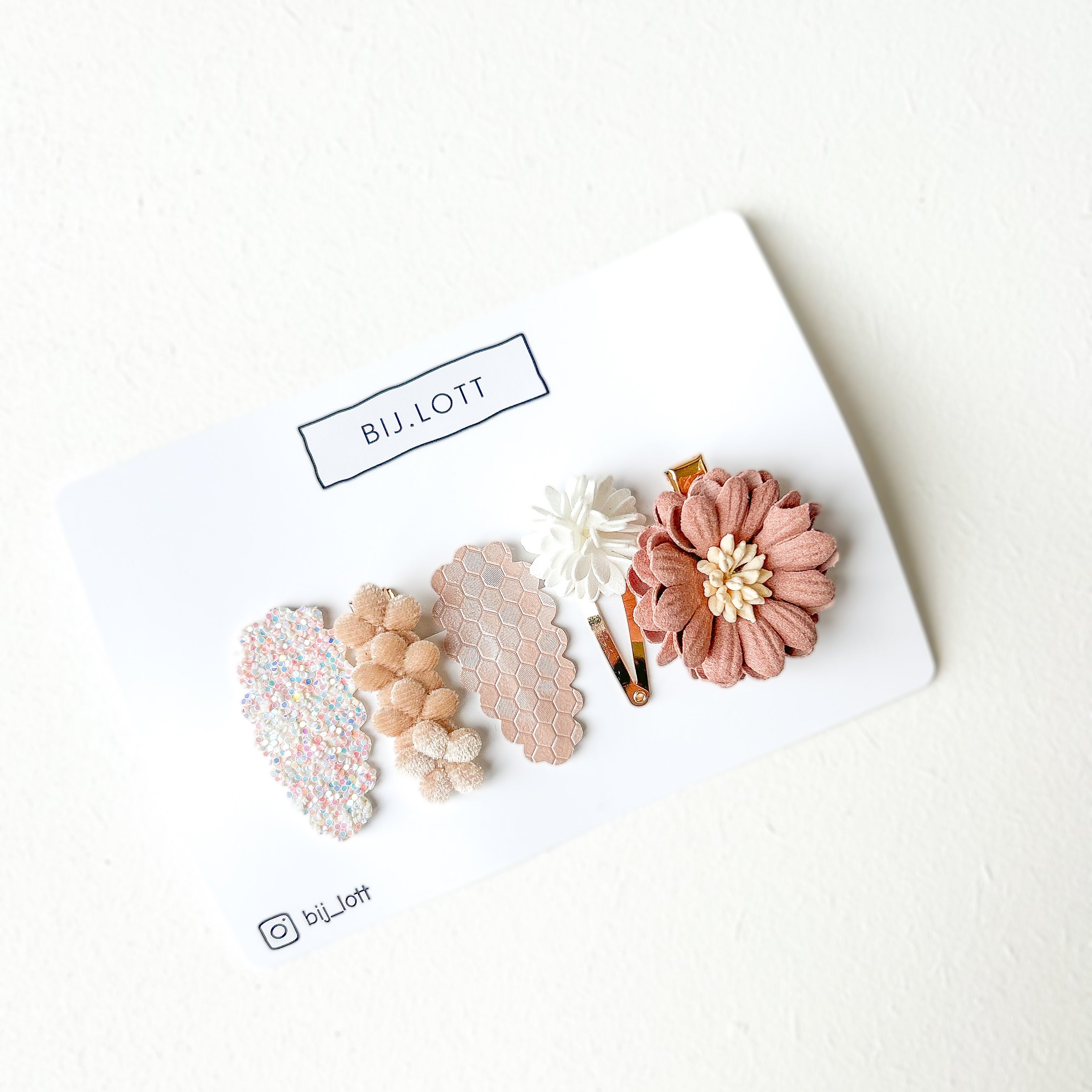 Gemixt haarsetje - Rosalie