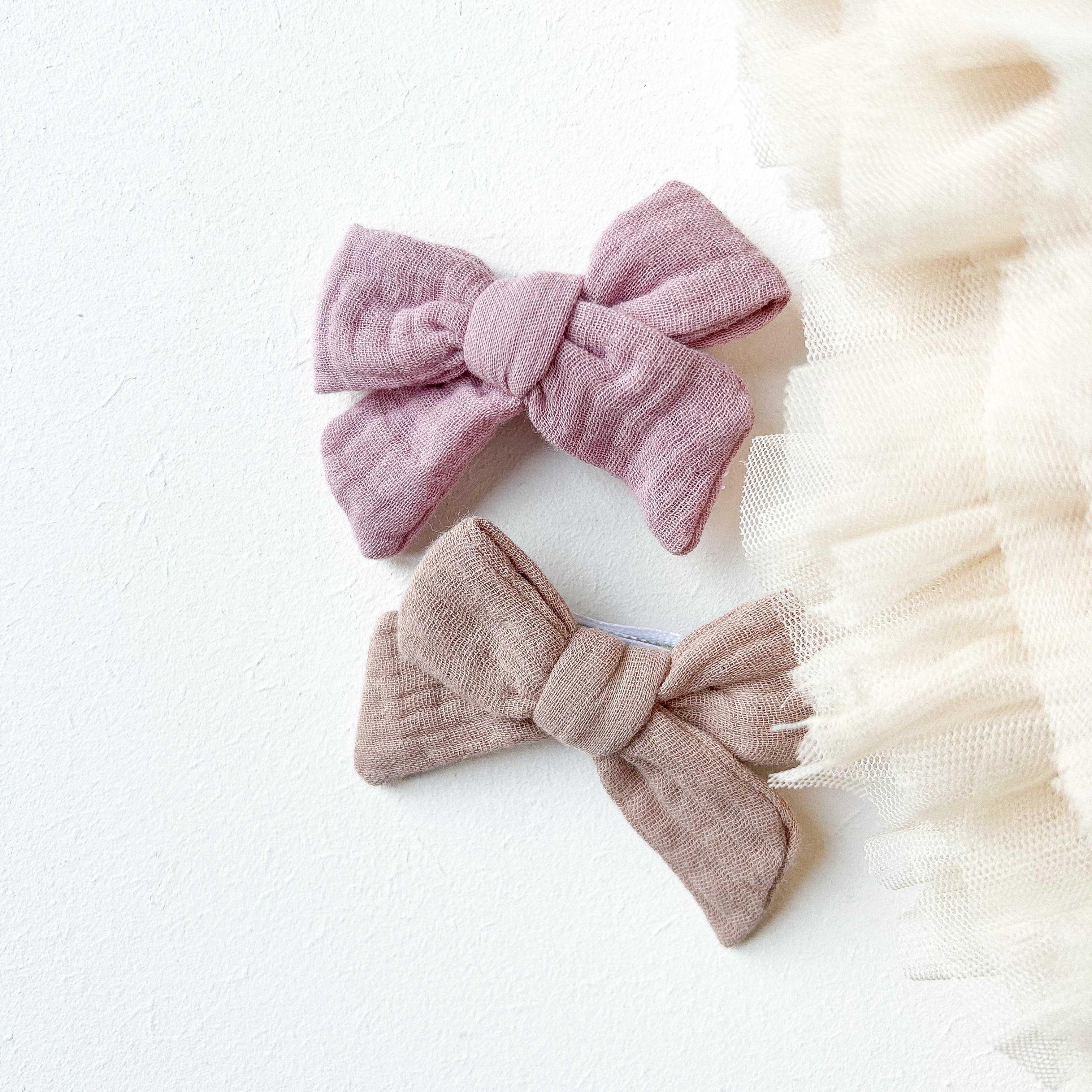 Haarstrik - Mousseline purple