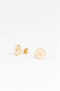 Studs oorbellen- Gouden Madelief