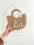 Half moon bag met naam