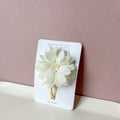 Klikklak haarspeldje - Blossom white