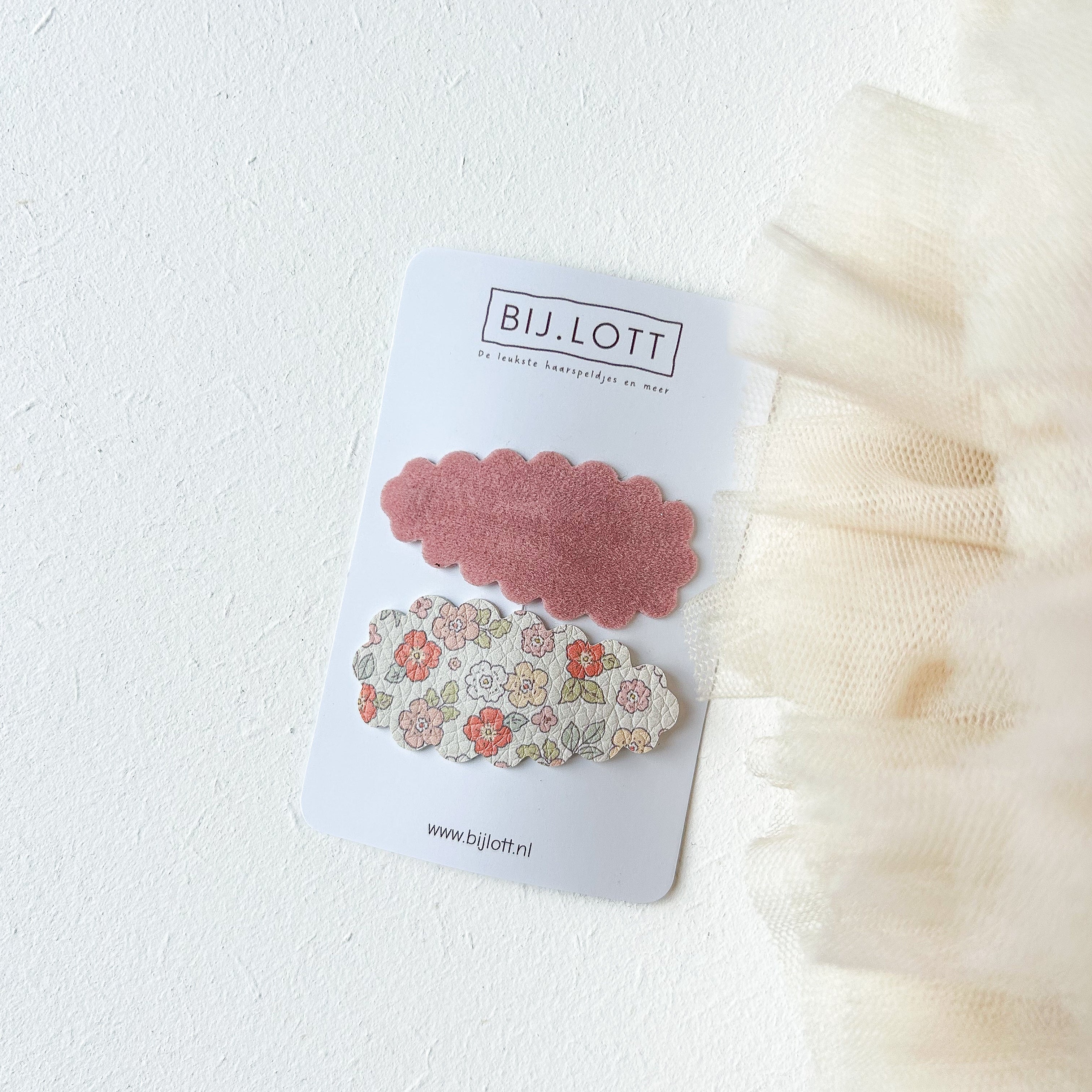 Duo haarsetje - Pink and bloom