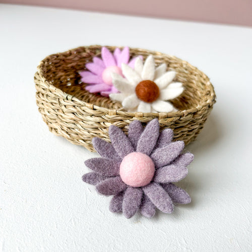 Alligator - Wool flowers