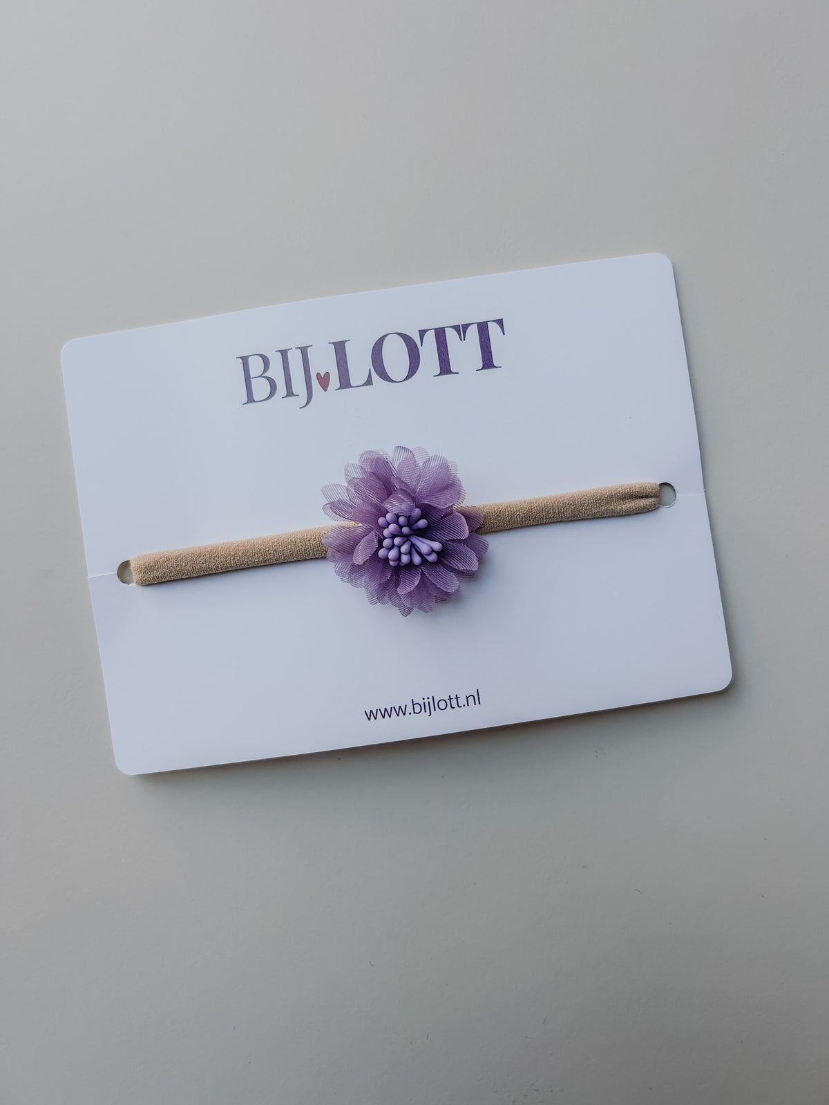 Babyhaarband - Julie paars
