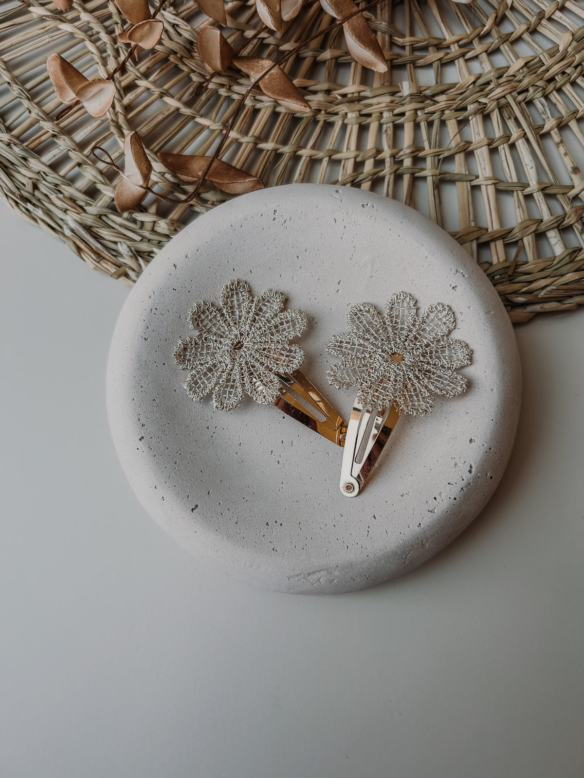 Duo setje - Golden flowers